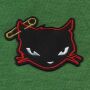 Patch - Black Cat - Cat with safety pin