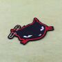 Patch - Black Cat - Cat with safety pin