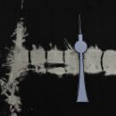 Patch - Torre della televisione Berlino - grigio 12 cm - toppa