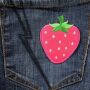 Patch - Strawberry - pink