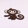 Patch - scimmia - scimmietta marrone - toppa