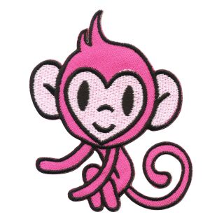 Patch - Monkey - pink