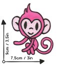 Patch - Monkey - pink