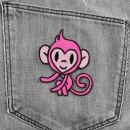 Patch - Monkey - pink