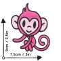 Patch - Monkey - pink