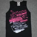 Tank Top camiseta chica - Punk negro