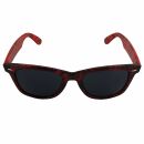 Freak Scene gafas de sol - M - negro y rojo