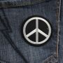 Patch - Peace - Sign black-white
