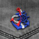 Patch - Anchor - blue-red