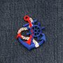 Patch - Anchor - blue-red