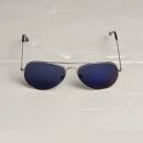 Gafas de aviador - gafas de sol - M - azul metalizado