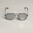 Gafas de aviador - gafas de sol - M - plateado metalizado 01