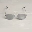 Aviator Sunglasses - S - silver mirrored