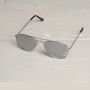Gafas de aviador - gafas de sol - S - plateado metalizado