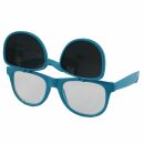 Freak Scene gafas de sol con solapa - M - azul