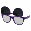 Freak Scene Flip Up Sunglasses - M - purple