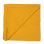 Sciarpa di cotone - giallo-mandarin - foulard quadrato