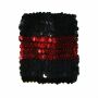 Guantes con lentejuela - rojo-negro - 2 piezas