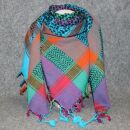 Kufiya - colorful-multicoloured 27 - Shemagh - Arafat scarf