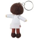 Bambolina voodoo - portachiavi - voodoo doll - medico