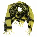 Sciarpa stile Kefiah - giallo - nero - Shemagh - Sciarpa...