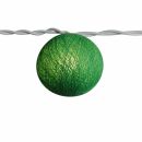 Light chain ball - Cocoon - green-dark