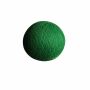 Lichterkettenkugel - Cocoon Kugel - grün-dunkel