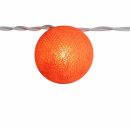 Bola para guirnaldas de luces - Cocoon - naranja 2