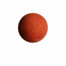 Lichterkettenkugel - Cocoon Kugel - orange 2