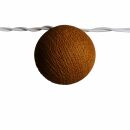 Light chain ball - Cocoon - brown