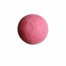 Sfera di cotone per ghirlanda di luci - rosa antico