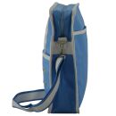 70s Shoulder bag - S-7008 - blue-white - Sling bag