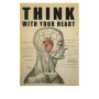 Postal - Think with your heart - Henri Banks