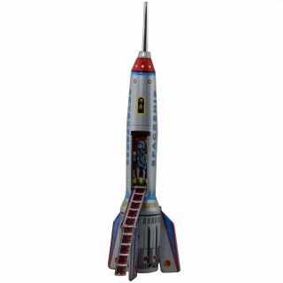 Rocket - Skyexpress - Robot di latta - giocattoli da collezione