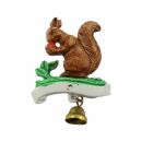 Pin - Squirrel & Bell - badge