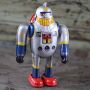 Robot - Tin Toy Robot - Super Robot - silver