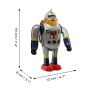 Robot - Tin Toy Robot - Super Robot - silver