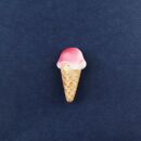 Insignia - helado - helado de barquillo - broche