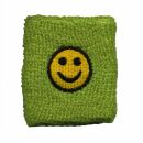 Schweißband bestickt - Smiler - grün