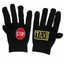 Handschuhe - Taxi - Stop Motiv