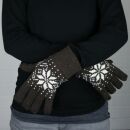 Guantes con Muestra - marrón