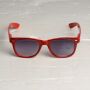 Freak Scene gafas de sol - M - a rayas rojo-negro