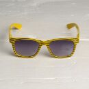 Freak Scene gafas de sol - M - a rayas amarillo-negro