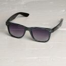 Freak Scene gafas de sol - M - a rayas gris-negro