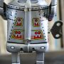 Robot - Robot de hojalata - Robot - Juguete de lata