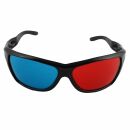 Retro 3D Brille - geschwungene B&uuml;gel