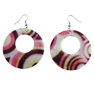 Earrings - Nacre - Circles