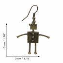 Earrings - Robot-Girl 2