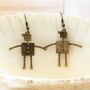 Earrings - Robot-Girl 2