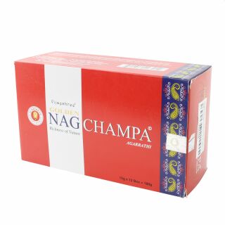 Räucherstäbchen - Satya Nag Champa - Golden richness of nature - indische Duftmischung